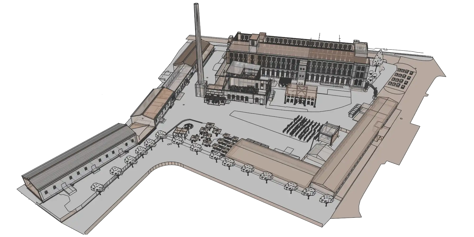 Vize areálu Nové Osmičky