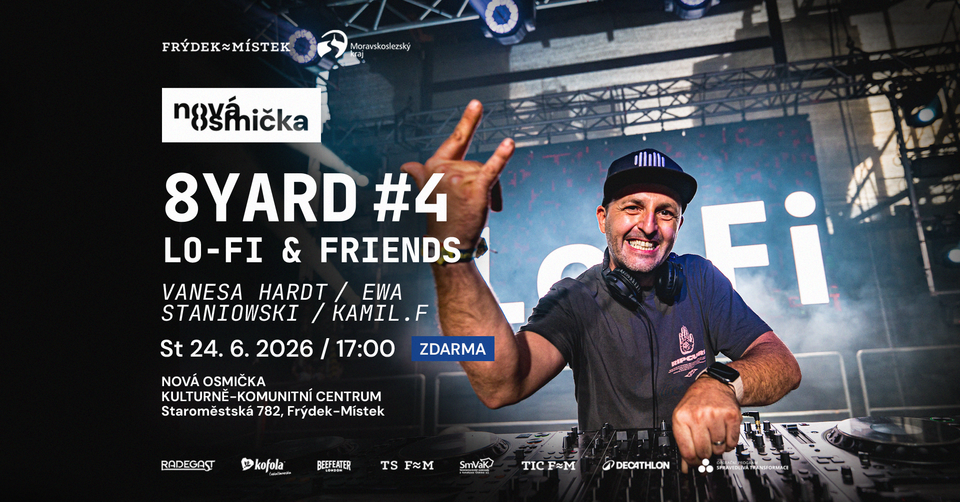 8YARD #4 – Lo-Fi & Friends - banner akce