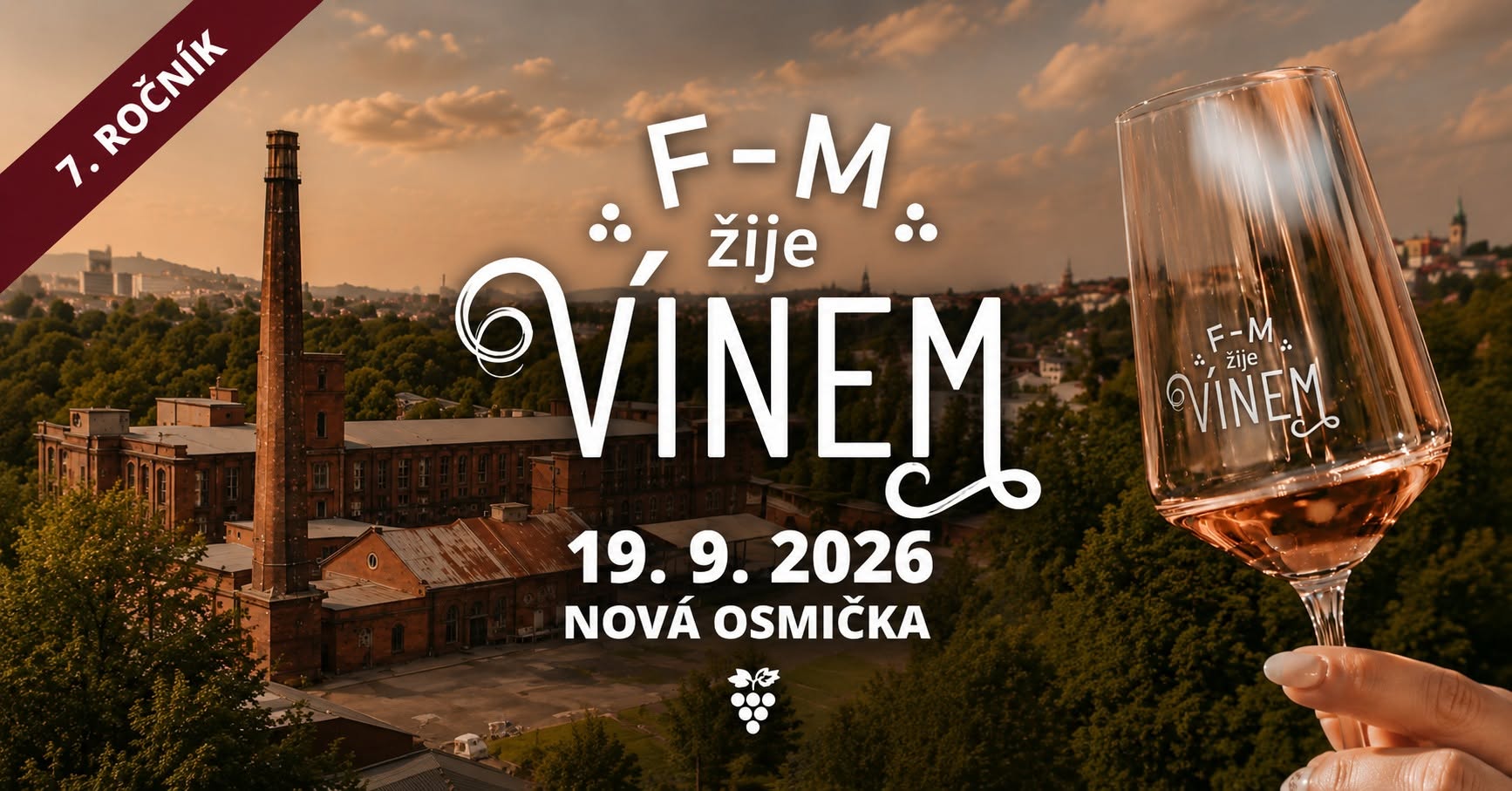 Frýdek-Místek žije vínem 2026 - banner akce