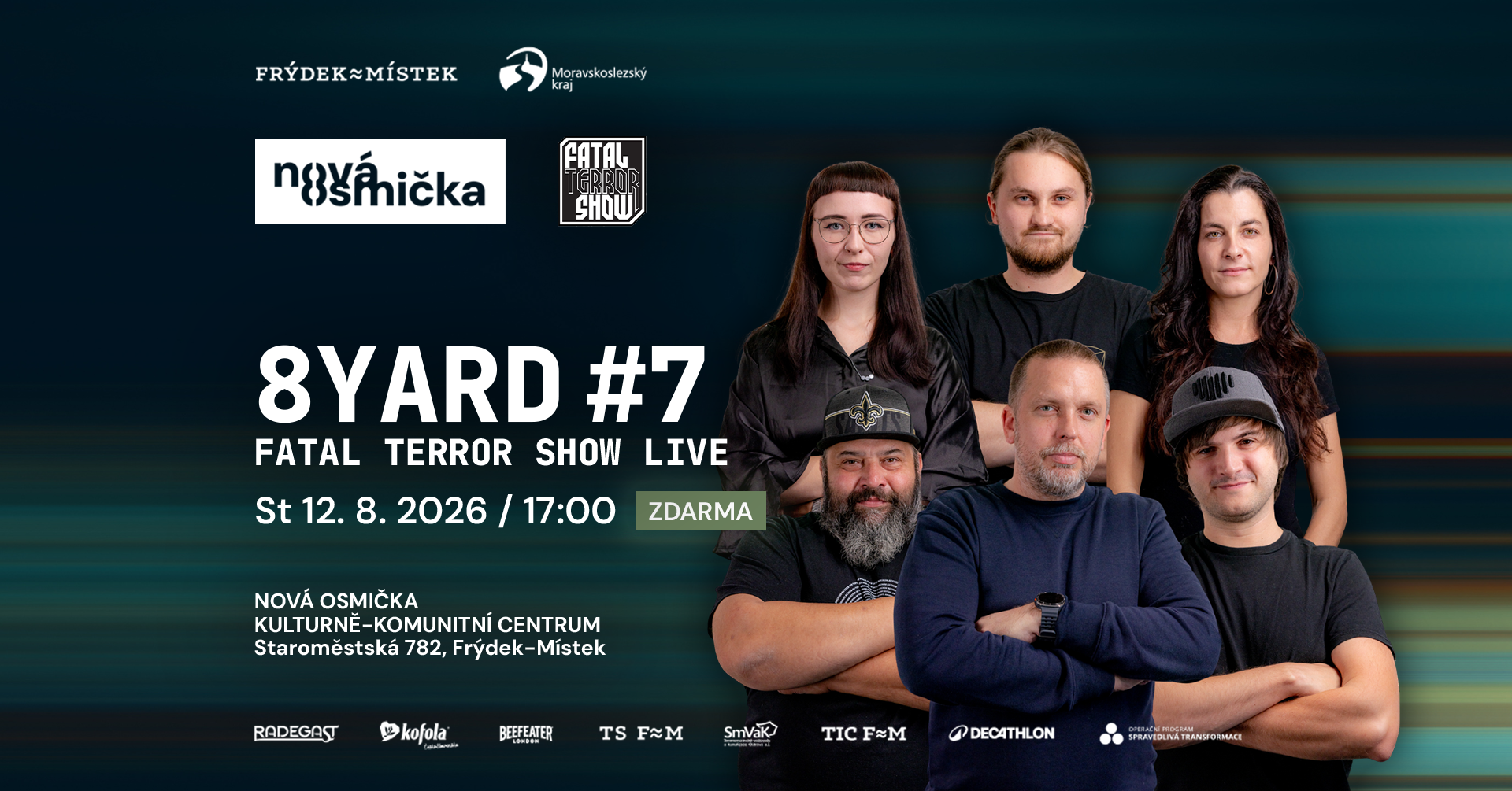 8YARD #7 – Fatal Terror Show (Drum & Bass) - banner akce