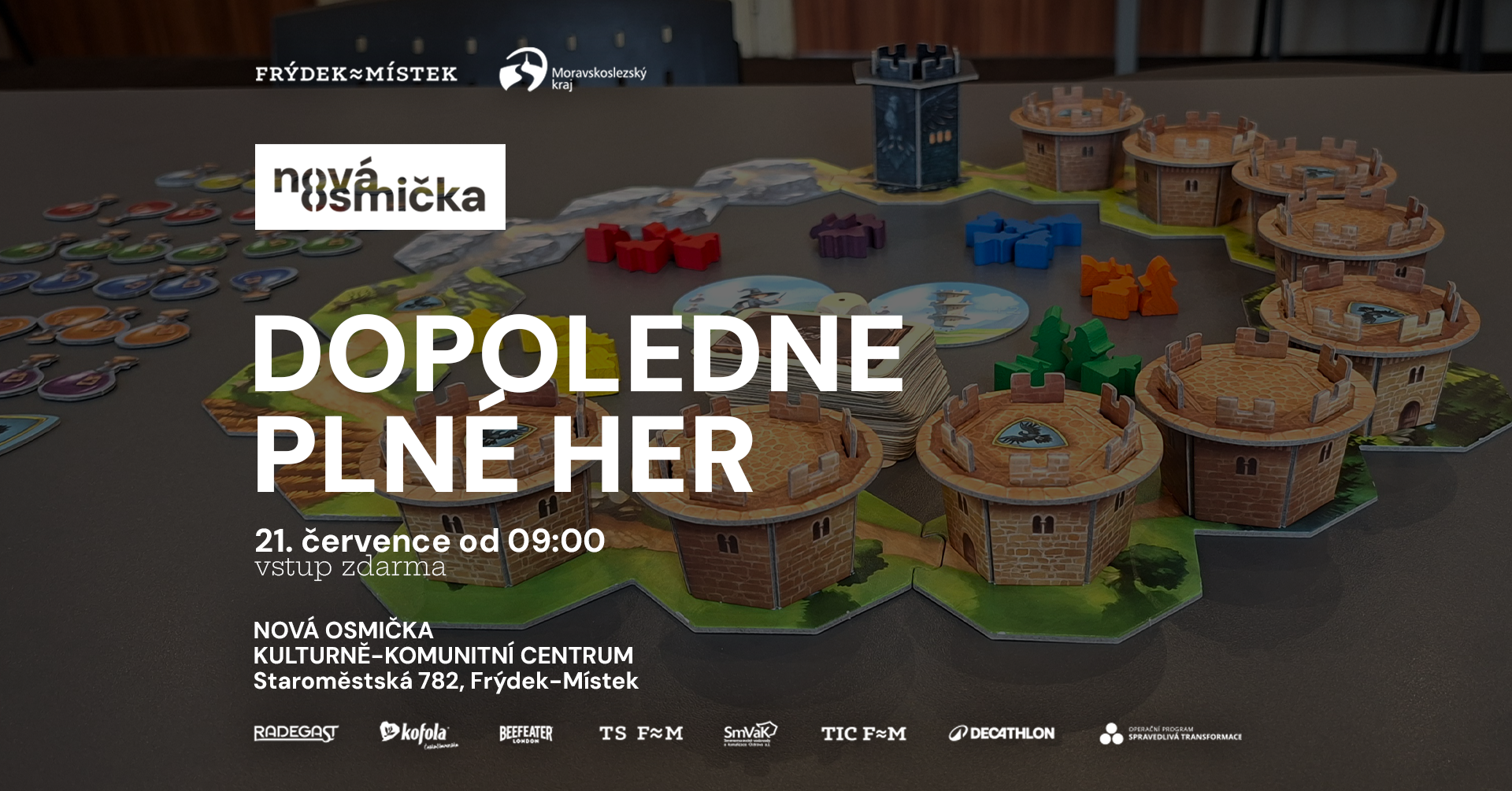 Dopoledne plné her - banner akce