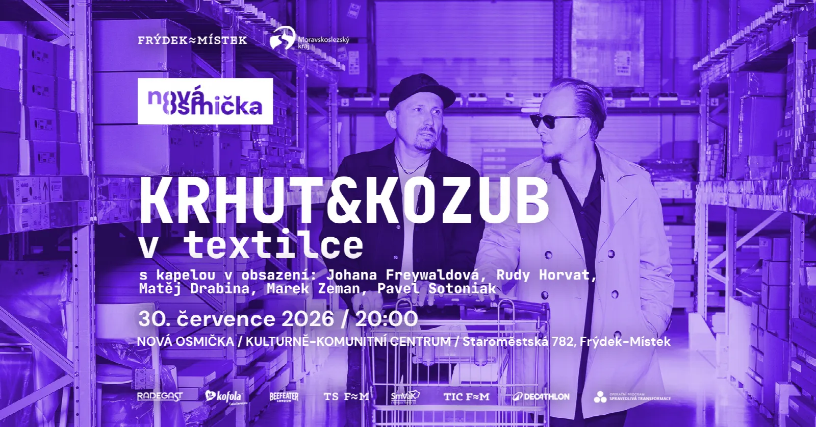 Krhut & Kozub v textilce