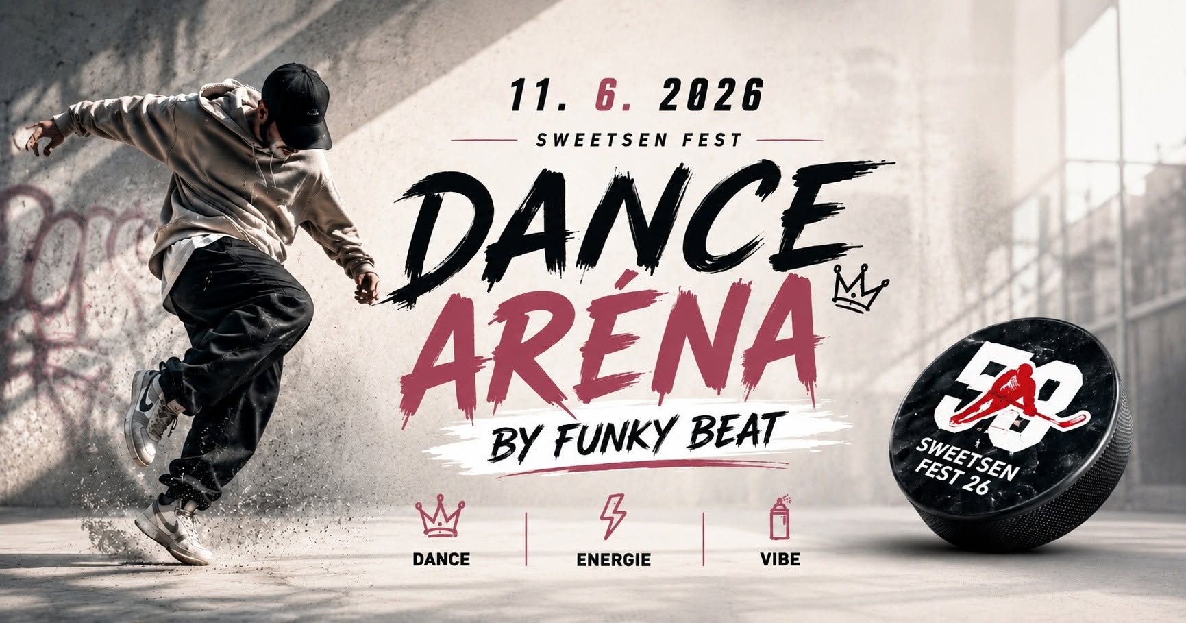 ZAHÁJENÍ SWEETSEN FESTU A DANCE ARÉNA by FUNKY BEAT - banner akce