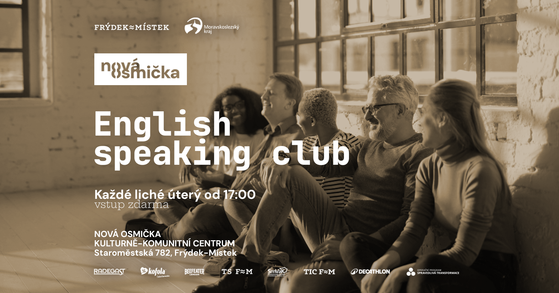 English Speaking Club - The Weather - banner akce