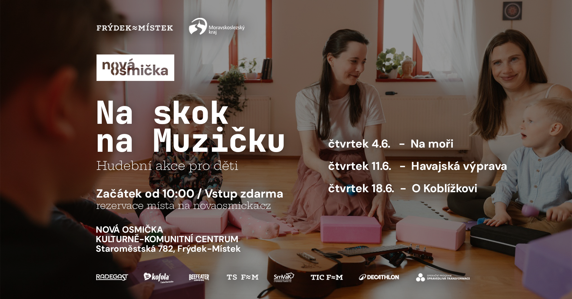 Na skok na Muzičku: Havajská výprava - banner akce