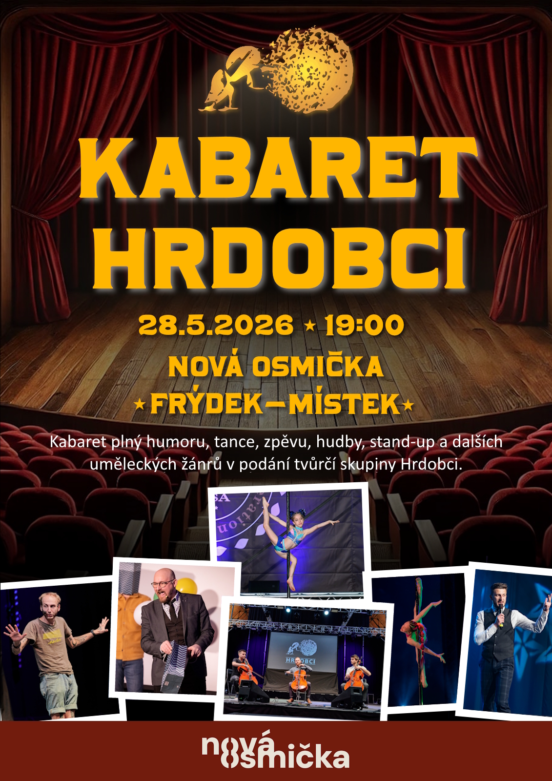 Kabaret Hrdobci - banner akce