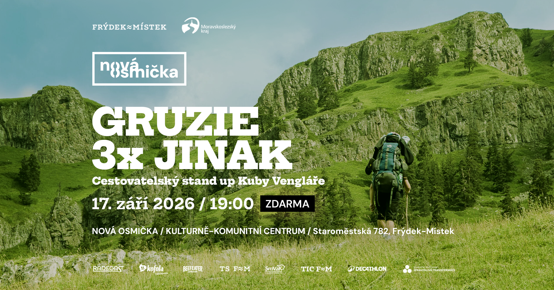 GRUZIE 3X JINAK - banner akce