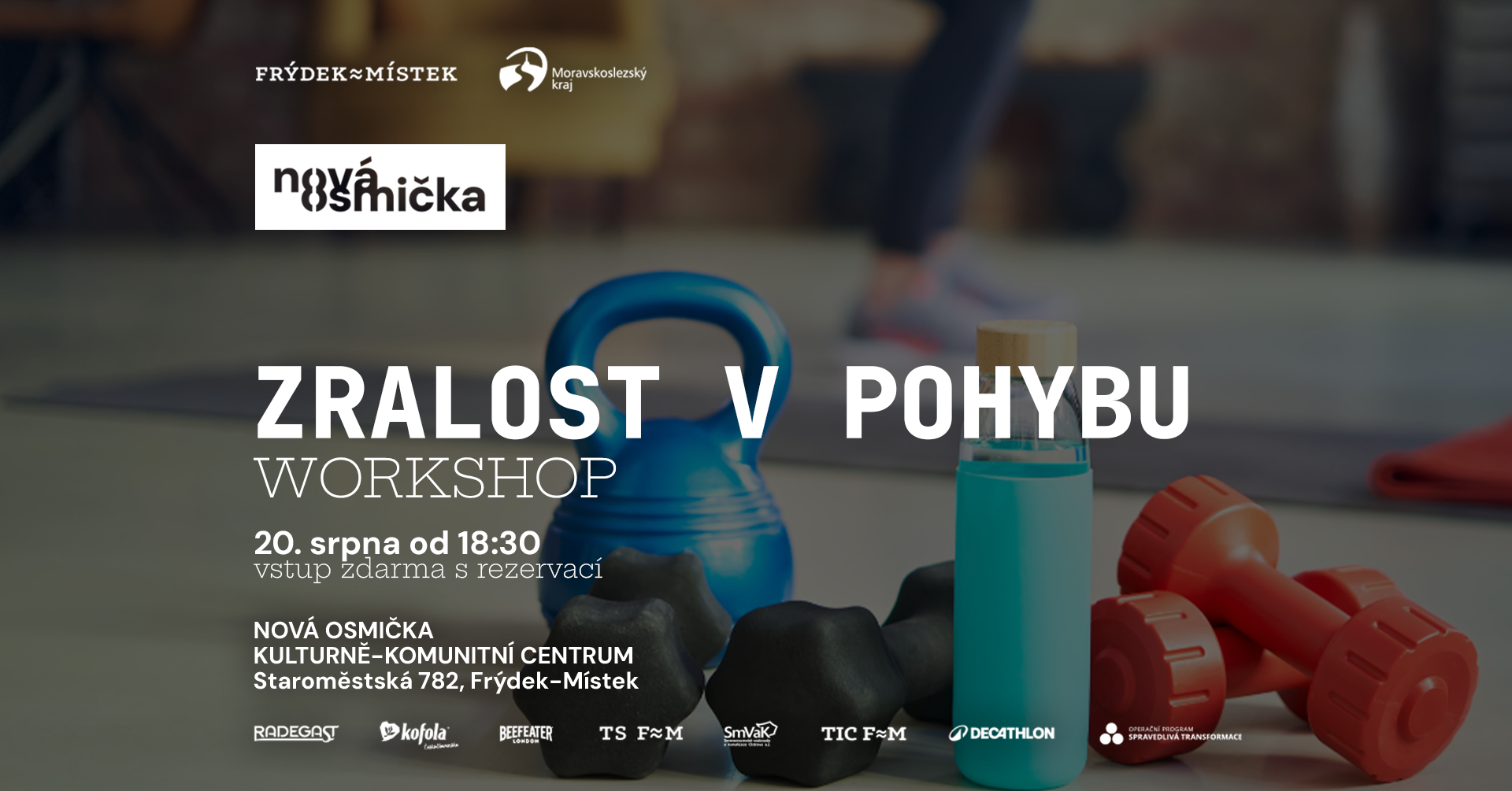 Zralost v pohybu - banner akce