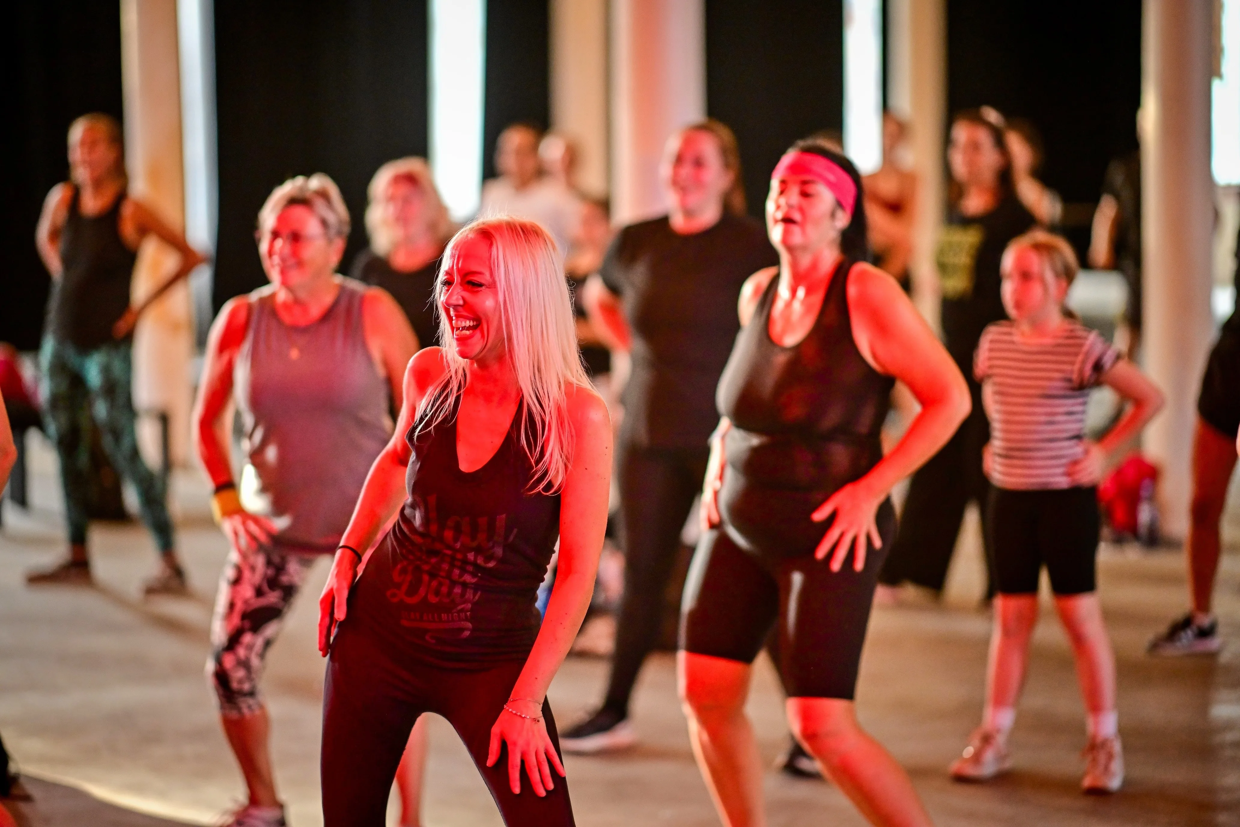 Zumba s Agi a Tomem