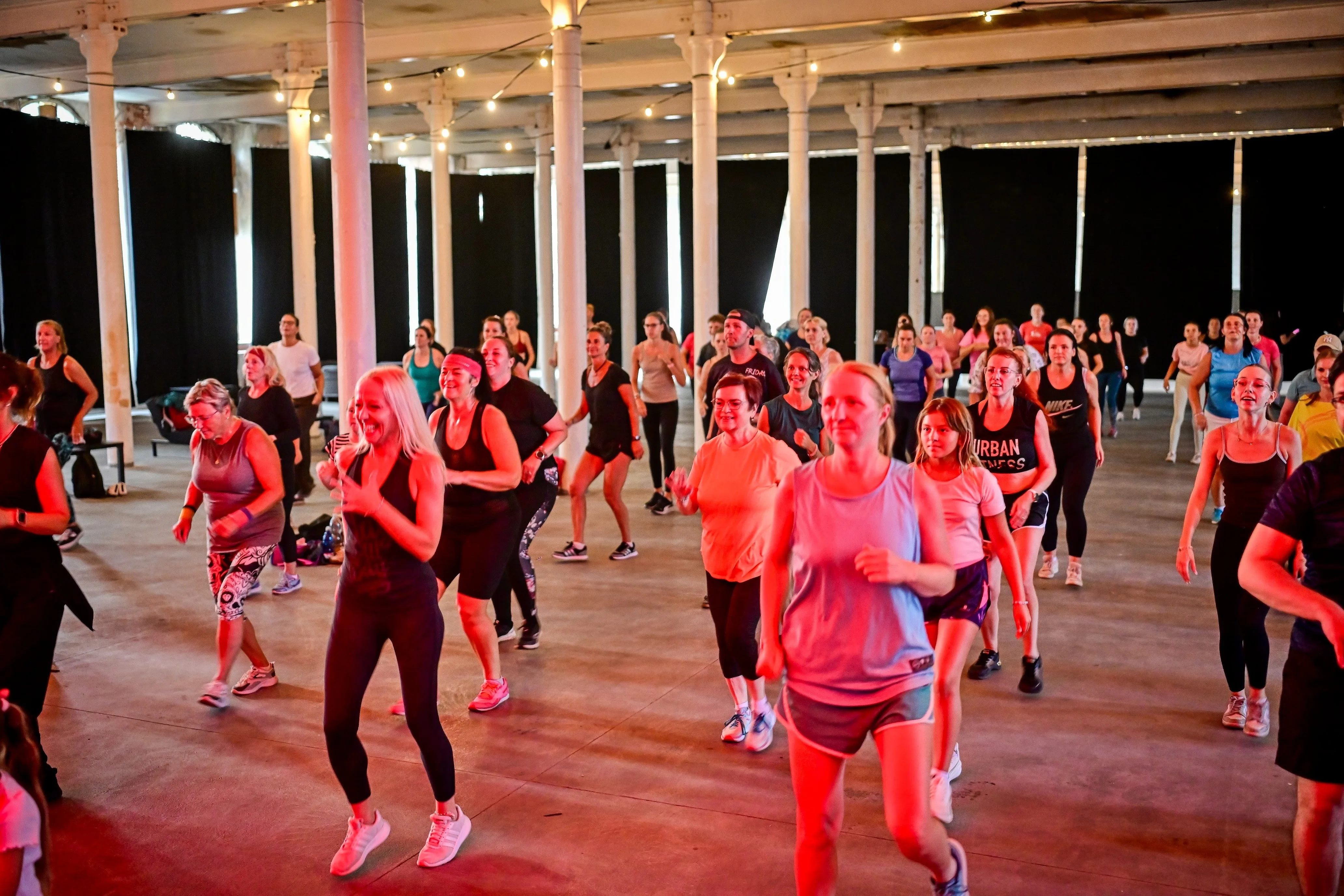 Zumba s Agi a Tomem
