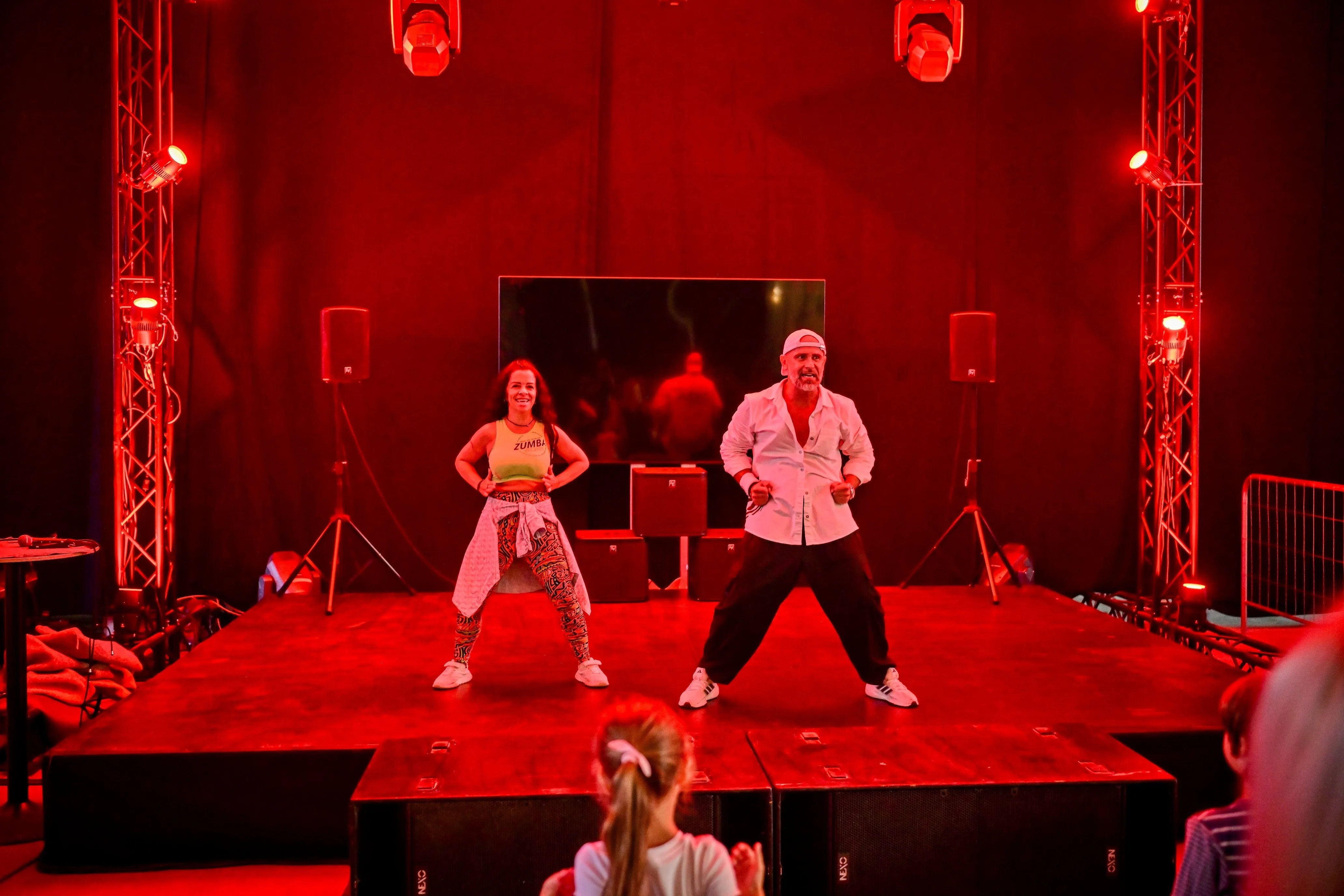 Zumba s Agi a Tomem