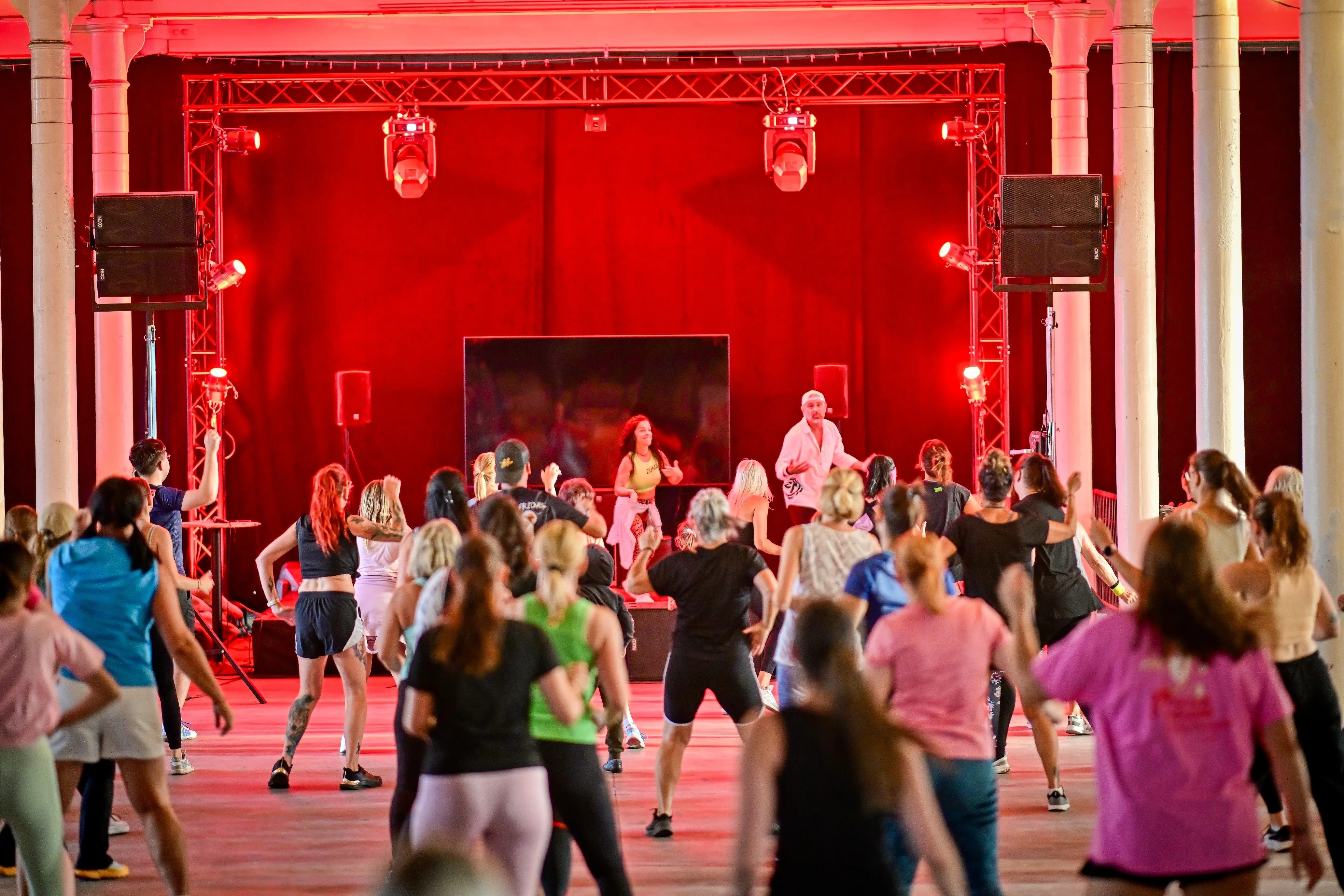 Zumba s Agi a Tomem