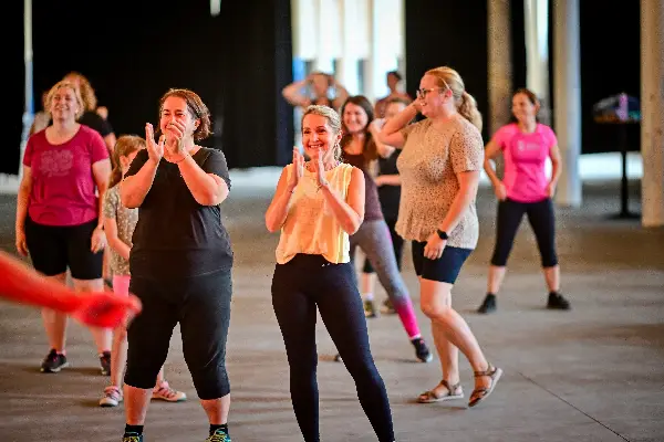 Zumba s Agi a Tomem