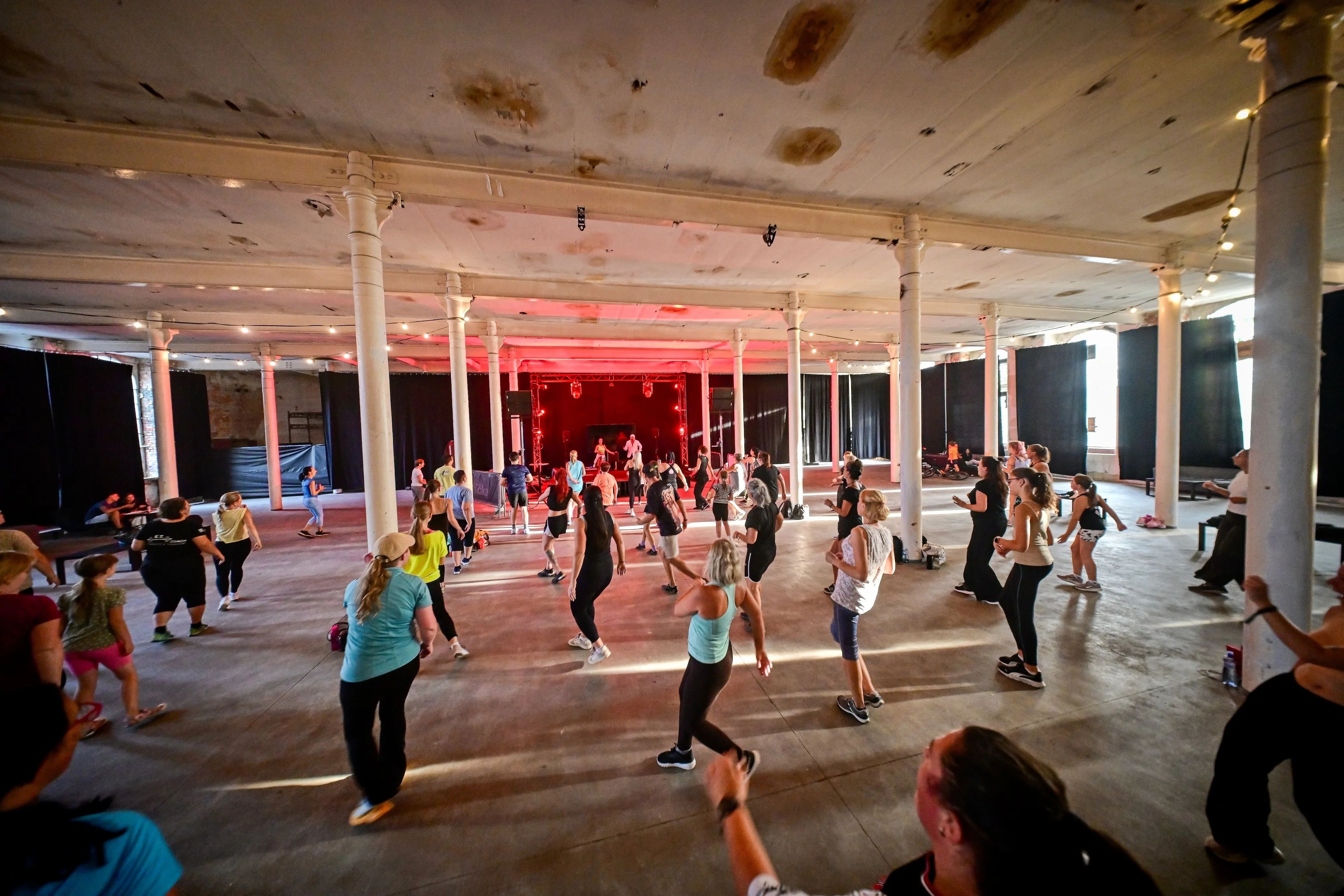 Zumba s Agi a Tomem