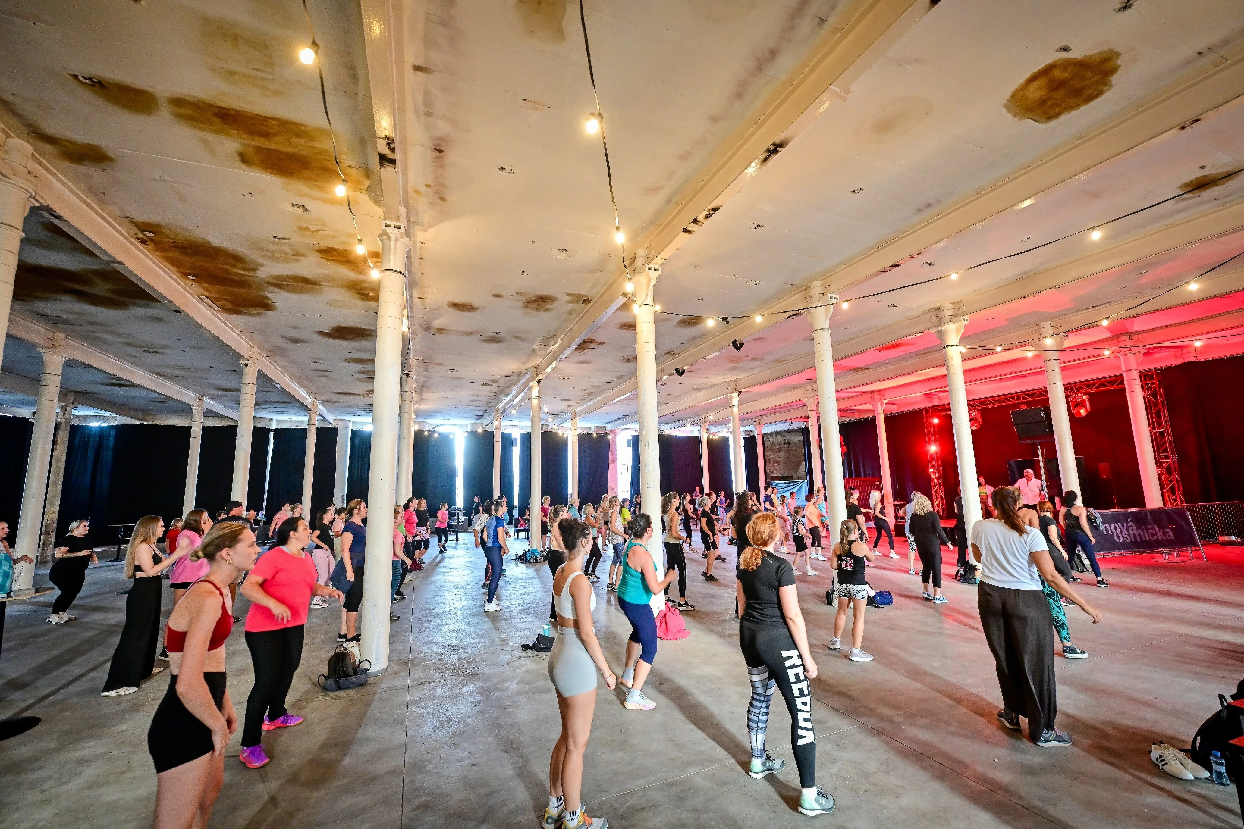 Zumba s Agi a Tomem