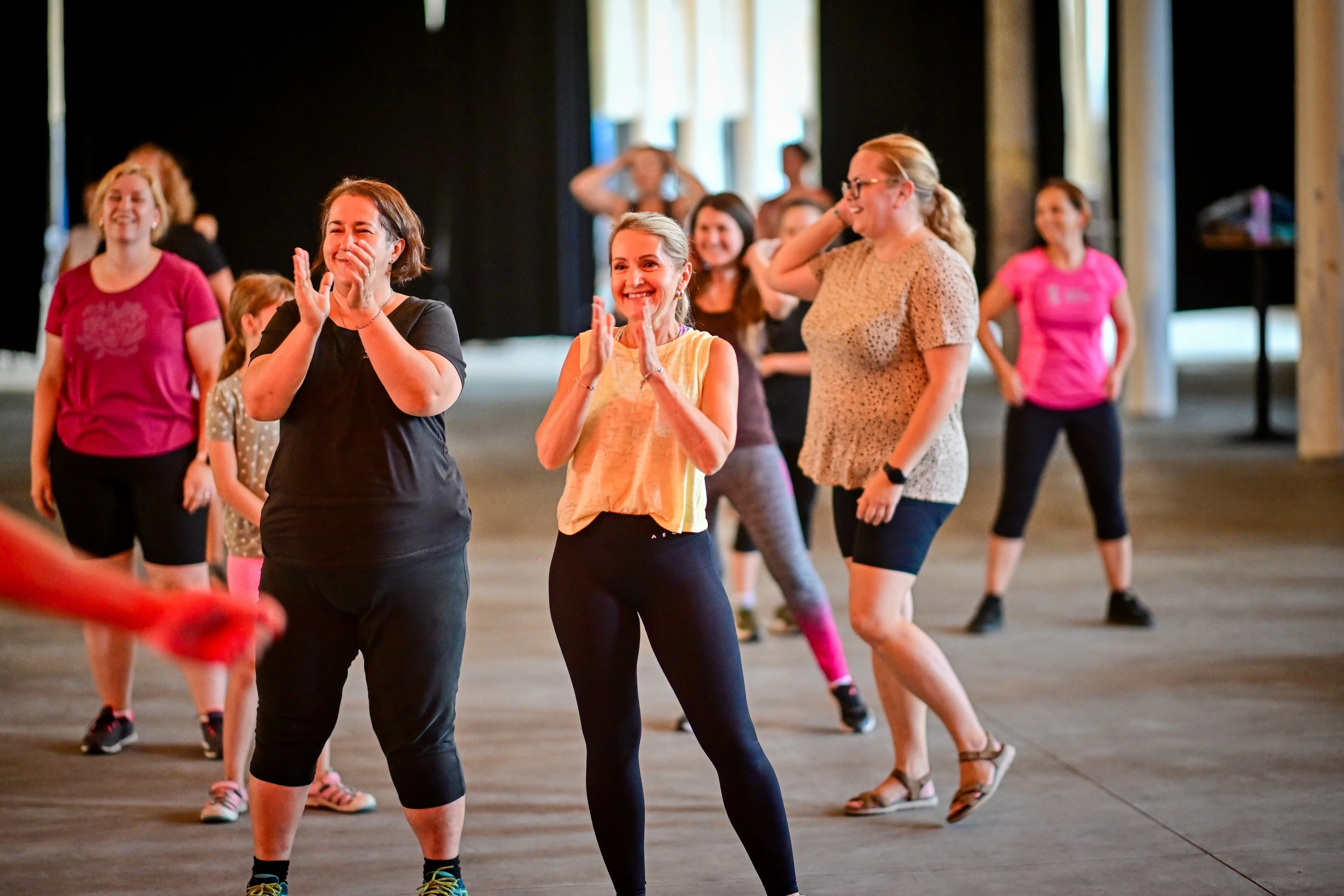Zumba s Agi a Tomem