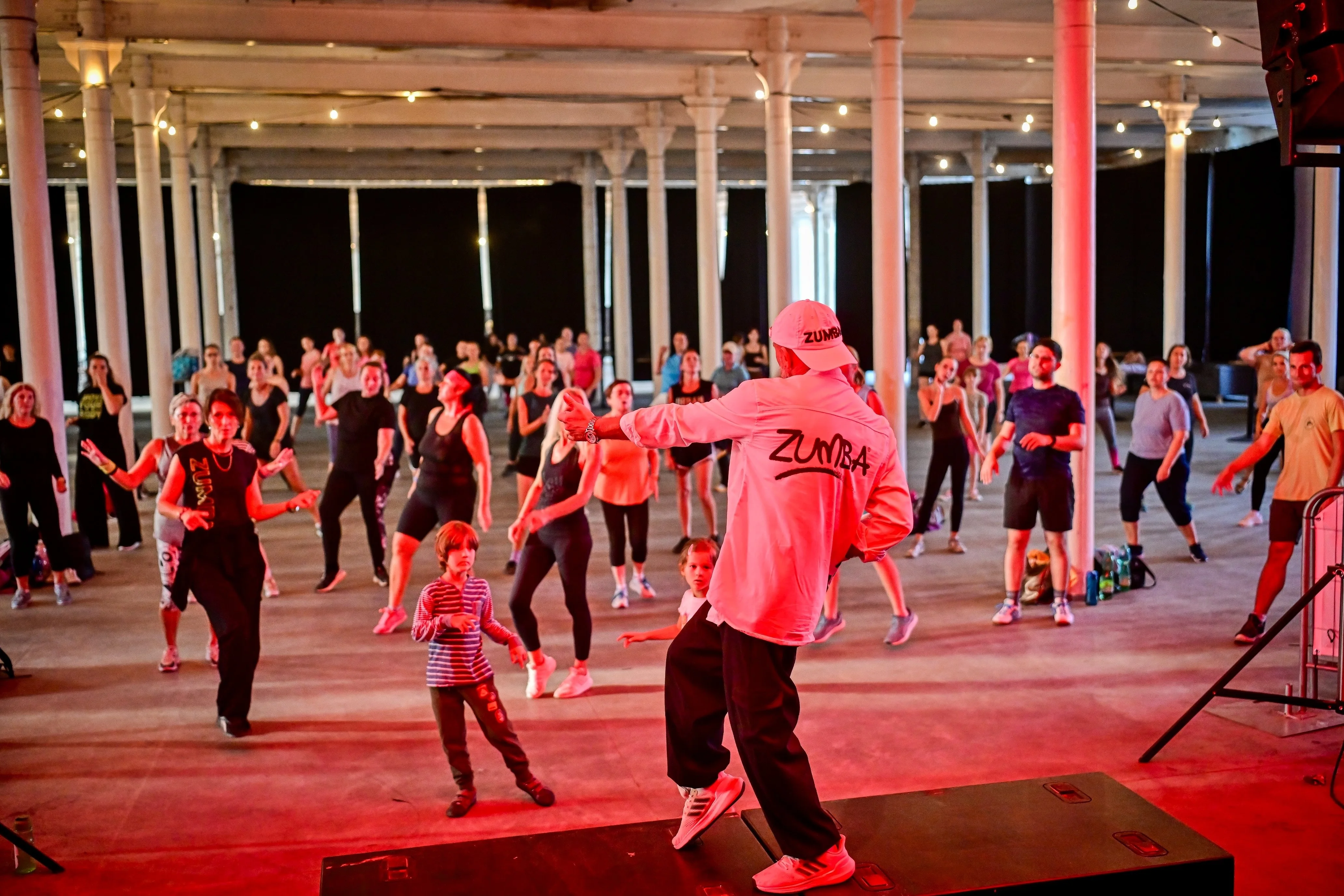 Zumba s Agi a Tomem