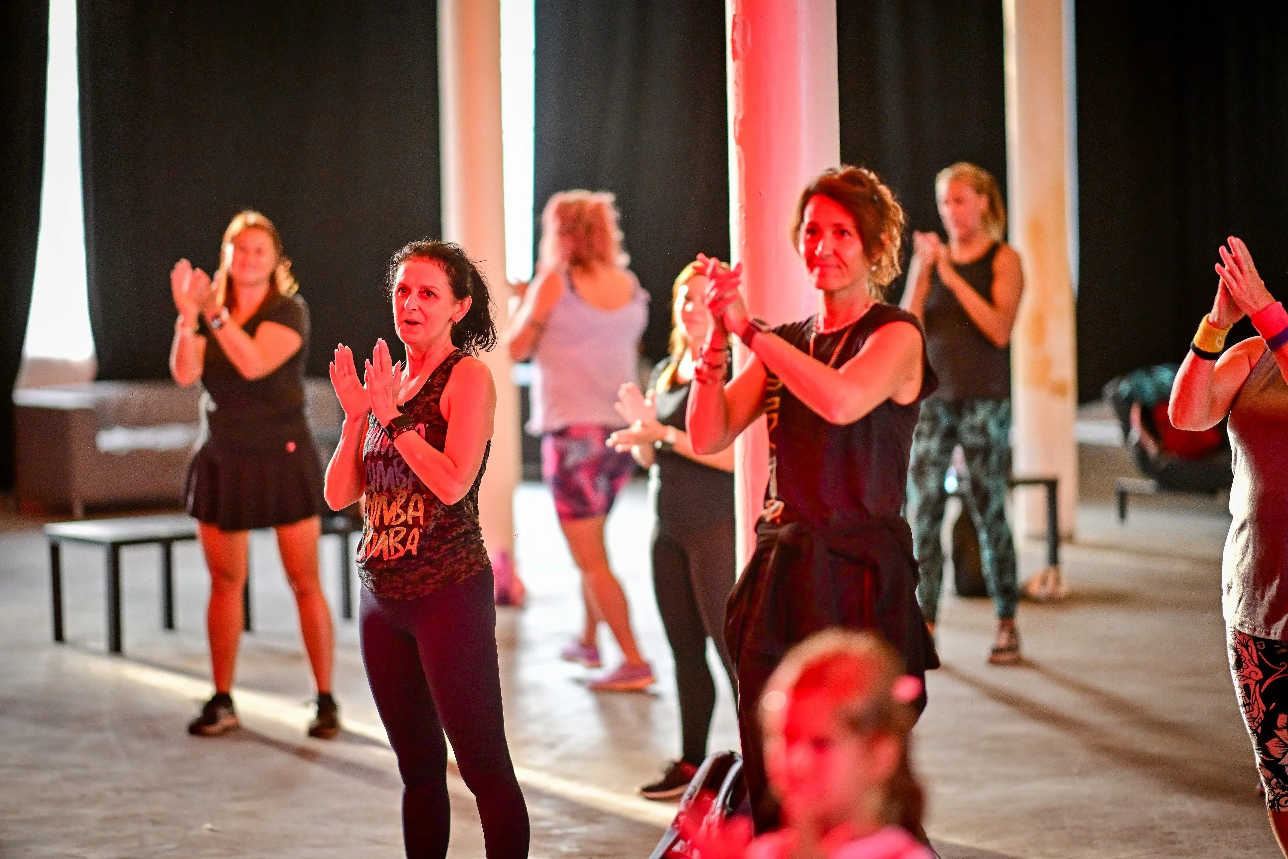 Zumba s Agi a Tomem