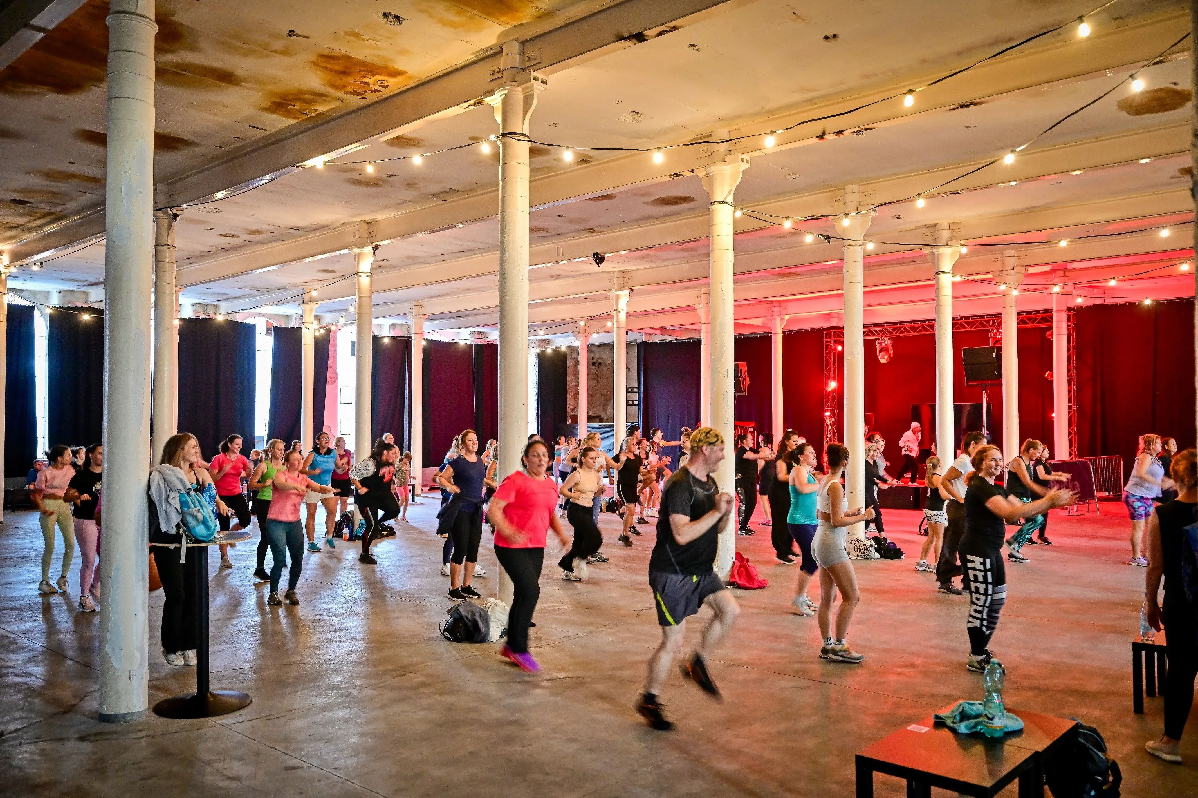 Zumba s Agi a Tomem